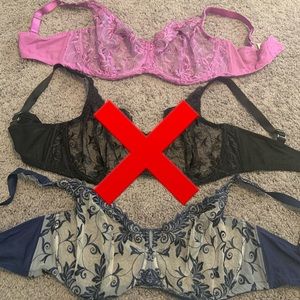 Soma Sensuous Lace Unlined Bra 38G